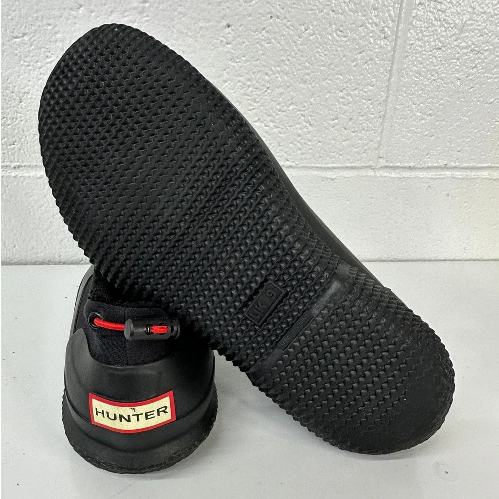 Hunter Sherpa Shoes Black Waterproof Slip On Insulated / Men's size 10